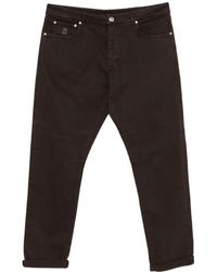Brunello Cucinelli - Jeans Con Ricamo - Lyst