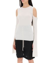 Rick Owens - Pullover Con Spalle Cut Out - Lyst