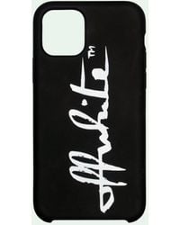 Off-White c/o Virgil Abloh - Phone Cover Nero-Donna - Lyst