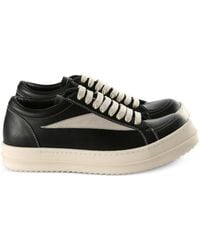 Rick Owens - Low-Top Sneakers With Panels - Lyst