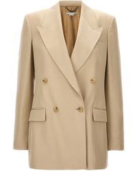 Stella McCartney - Double-breasted Blazer Blazer And Suits - Lyst