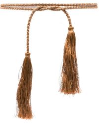 Forte Forte - Crystal And Tassels Belt - Lyst