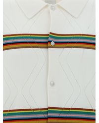 Paul Smith - Knitted Ss Shirt - Lyst