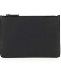 Maison Margiela - Grained Leather Small Pouch - Lyst