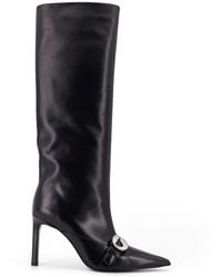 Coperni - Belt Leather Boots - Lyst