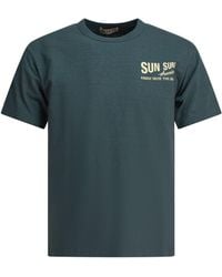 Sun Surf - T-shirt With Logo T-shirts Green - Lyst
