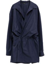 Balenciaga - Mini Shirt Dress - Lyst