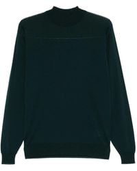 John Smedley - Extra Fine Merino Wool Turtle Neck Sweater - Lyst