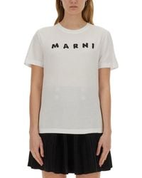 Marni - Cotton T-Shirt - Lyst