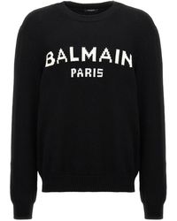 Balmain - 'Logo' Sweater - Lyst