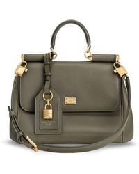 Dolce & Gabbana - My Sicily Leather Crossbody Bag - Lyst