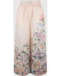 Zimmermann - Loose Fit Nude & Neutrals - Lyst