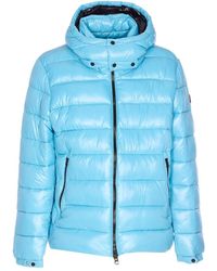 Save The Duck - Florian Down Jacket With Lacquered Finish And Removable Hood - Lyst