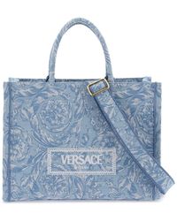 Versace - Athena Barocco Tote Bag - Lyst