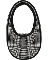 Coperni - Crystal-Embellished Mini Swipe Bag Handbag - Lyst