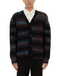 Paul Smith - Button Thru Cardigan-Uomo - Lyst