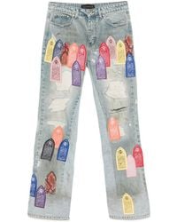 Who Decides War - Denim Regular & Straight-Leg Jeans - Lyst