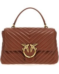 Pinko - Love Lady Puff Classic Hand Bags - Lyst