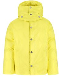 Bottega Veneta - Fluo Nylon Padded Jacket - Lyst