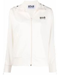 Golden Goose - Star-Print Zip-Up Sweatshirt - Lyst