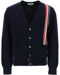 Thom Browne - Cotton Cardigan With - Lyst