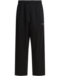 Balenciaga - Trousers Nero-Uomo - Lyst