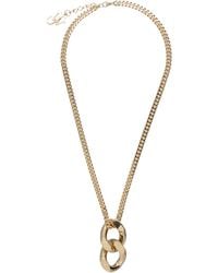 JW Anderson - Chain Link Pendant Necklace - Lyst