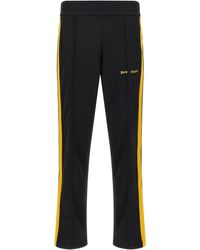 Palm Angels - Classico Logo Track Pantaloni Nero-Uomo - Lyst