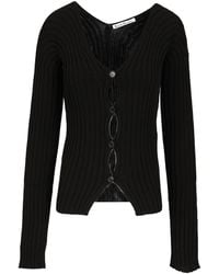 Acne Studios - Cotton Cardigan - Lyst