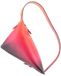 Courreges - Leather Closure With Zip Lined Shoulder Bags - Lyst