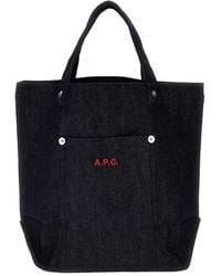 A.P.C. - Valentine's Day Capsule Thais Mini Shopping Bag Tote Bag - Lyst