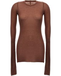 Rick Owens - 'Rib Ls T' T-Shirt - Lyst