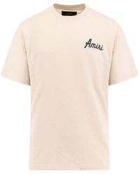 Amiri - City Cotton T-Shirt With Patch - Lyst