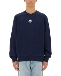 Lacoste - Sweatshirt With Logo - Lyst