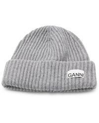 Ganni - Hats Paloma Melange-Donna - Lyst