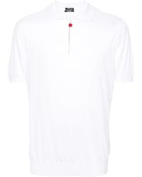 Kiton - Fine Knit Polo Shirt - Lyst
