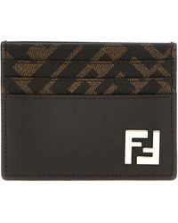 Fendi - Squared Ff Wallets And Card Holders - Lyst