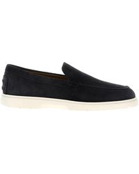 Tod's - Ibrido Estivo Mocassini Blu - Lyst