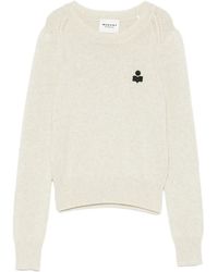 Isabel Marant - Long-Sleeved Sweater With Logo - Lyst