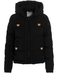 Moschino - Logo Button Down Jacket Coats, Trench Coats - Lyst