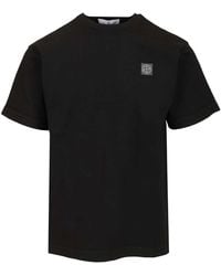 Stone Island - Cotton T-Shirt - Lyst