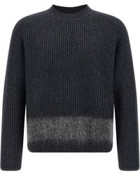 DSquared² - Carded Wool Insert Sweater - Lyst
