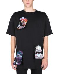 Raf Simons - T-Shirt With Printed Details - Lyst