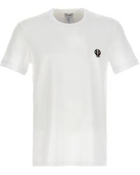 Dolce & Gabbana - T-Shirt Jersey Cotone Bielastico - Lyst