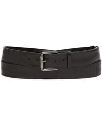 Max Mara - Long Leather Belt Buckle40Xlong - Lyst