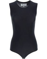Maison Margiela - Sleeveless Lycra Bodysuit - Lyst