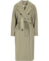 Max Mara - Double-breasted Coat With Belt - Lyst