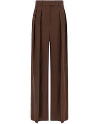 Brunello Cucinelli - Linen Trousers - Lyst