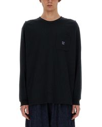 Needles - T Shirt With Logo - Lyst