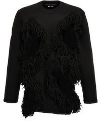 Comme des Garçons - Cut-out And Fringed Sweater Sweater, Cardigans - Lyst